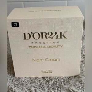 NEW D’or24k Prestige Endless Beauty Night Cream 1.7oz - $495 MSRP
